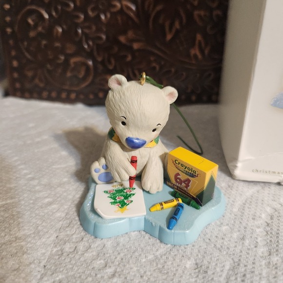 2008 Coloring Fun Hallmark Keepsake Ornament Christmas Memories Childhood - Picture 3 of 10